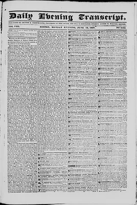 Daily Evening Transcript