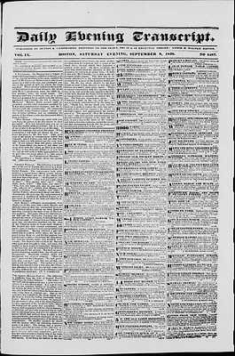 Daily Evening Transcript