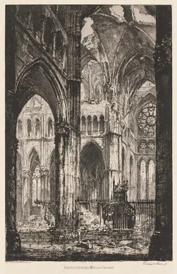 Rheims Cathedral, South Transept