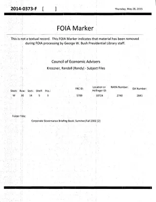 Corporate Governance Briefing Book: Summer/Fall 2002 [2]