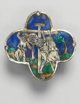 Quatrilobed Plaque: The Descent from the Cross