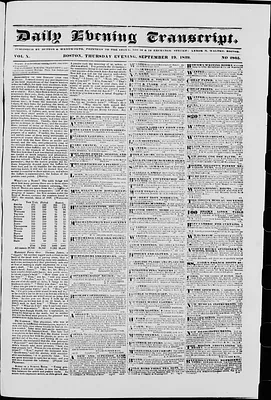 Daily Evening Transcript