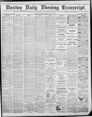 Boston Daily Evening Transcript