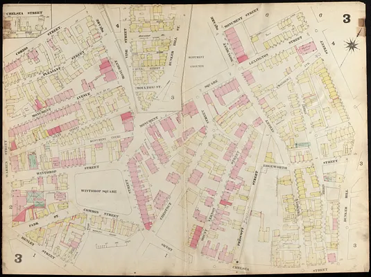 Insurance map of Charlestown : portions of Roxbury (now annexed to Boston) and Cambridge : 1868 : corrected Nov. 1871