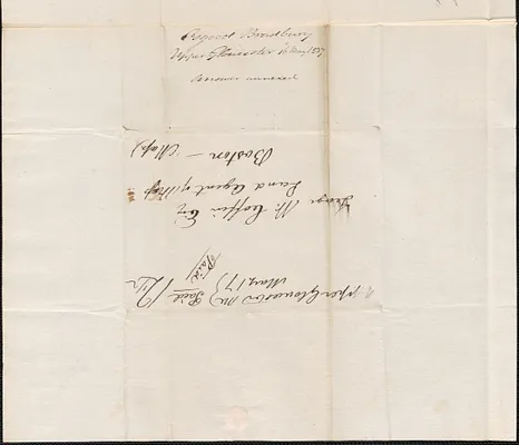 Osgood Bradbury to George Coffin, 16 May 1837