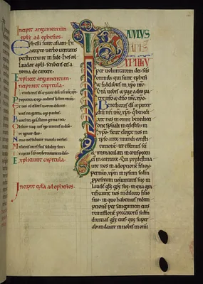 Initial ""P"" (Paulus Apostolus)