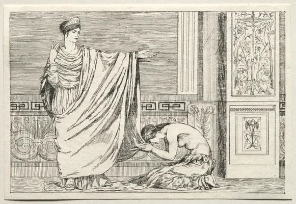 Cupid and Psyche: Psyche and Juno