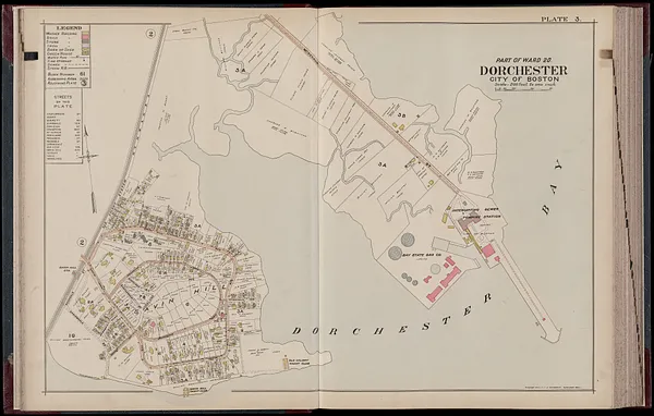 Atlas of Dorchester, West Roxbury and Brighton, city of Boston