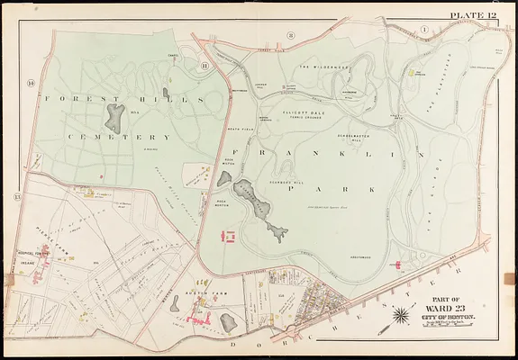 Atlas of the city of Boston, West Roxbury