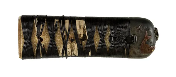 Tsuka with Shells and Fish