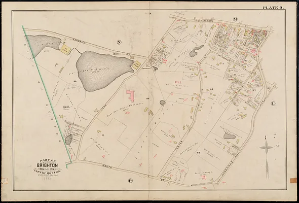 Atlas of the city of Boston : Charlestown and Brighton