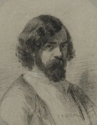 Portrait of Narcisse Virgile Diaz de la Peña