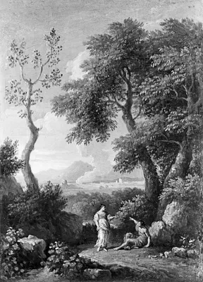 Landscape of the Roman ""Compagna""