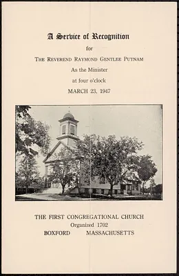 Putnam, Raymond Gentlee
