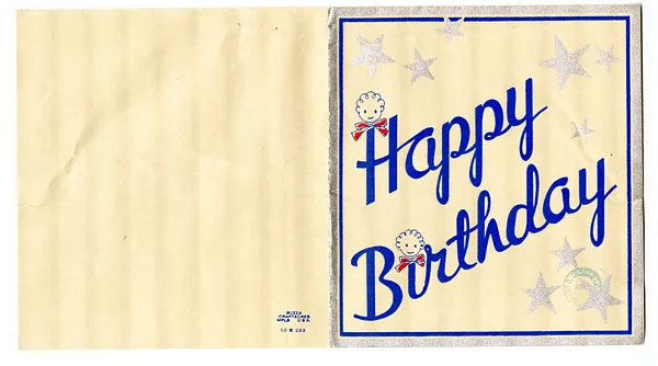 Birthday Card from Fred and Christine Wallace to Bess W. Truman