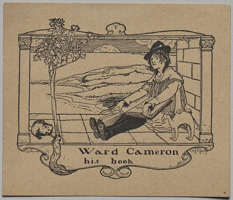 Bookplate: Ward Cameron