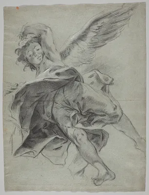 A Flying Angel (recto)