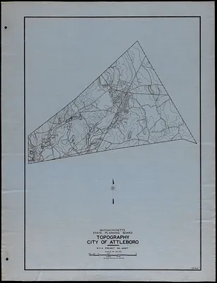 Topography City of Attleboro