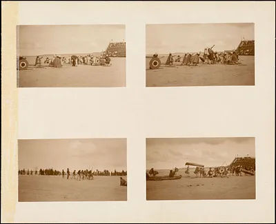 Plymouth Tercentenary Pageant, episode I, section 1: battle between Norsemen and Indians