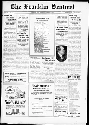 The Franklin Sentinel