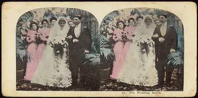 The wedding march