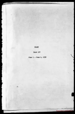 Volume 127, June 1 – June 6, 1938