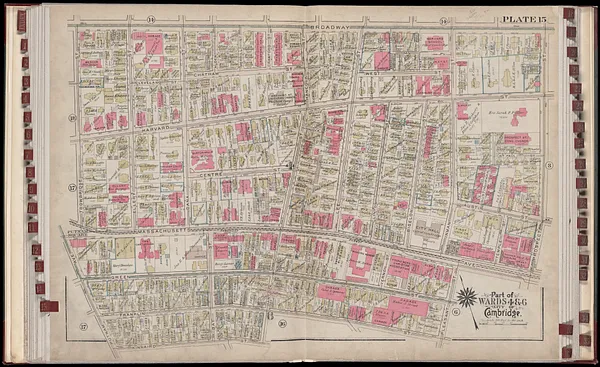 Atlas of the city of Cambridge, Massachusetts