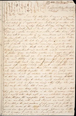 Letter from George Thompson, 8 Duncan Street, Newington, Edinburgh, [Scotland], to William Lloyd Garrison, 1839 January 5