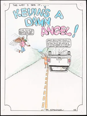 Kevin's a damn angel!