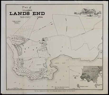 Plan of Lands End, Rockport, Mass.