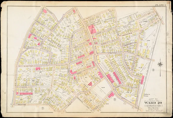 Atlas of the city of Boston : Dorchester, Mass.