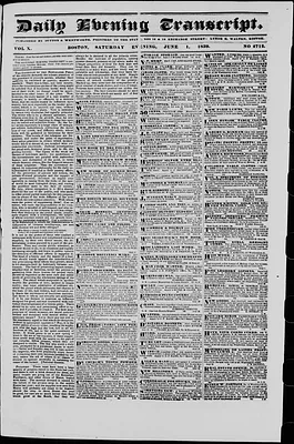Daily Evening Transcript