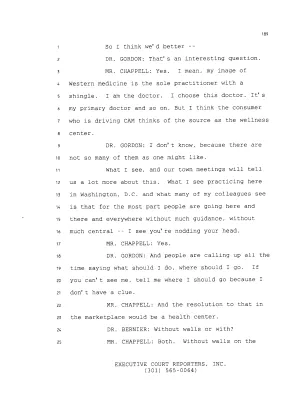 WHCCAM Planning Meeting (Volume II) Transcript, July 14, 2000 [2]