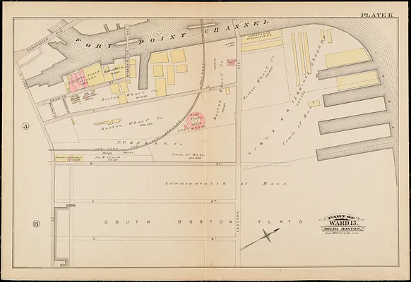 Atlas of the city of Boston : South & East Boston