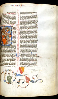 Leaf from Bentivoglio Bible