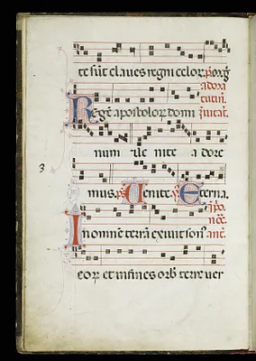 Leaf from Antiphonary