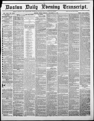 Boston Daily Evening Transcript