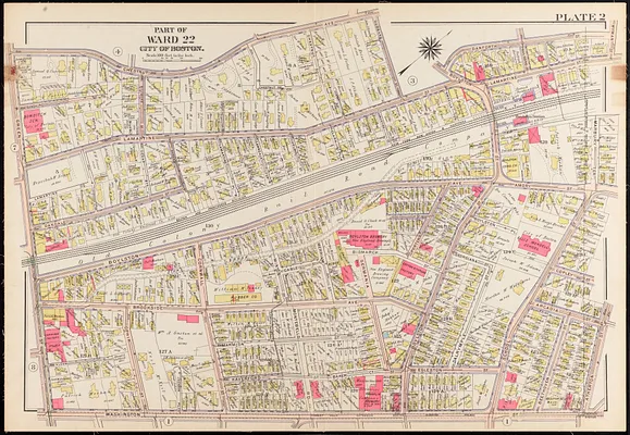Atlas of the city of Boston, West Roxbury