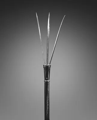 Brandistock (with retractible blades)