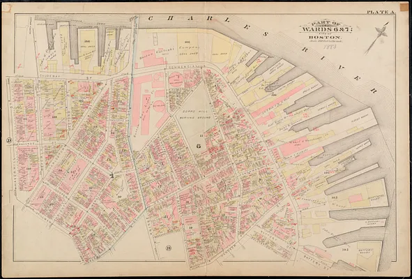 Atlas of the city of Boston : city proper