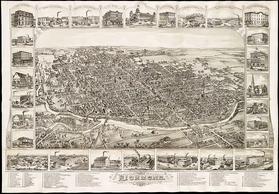 The city of Richmond, Indiana