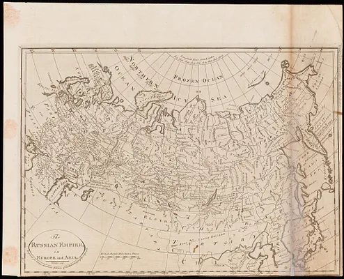 The Russian Empire, in Europe and Asia