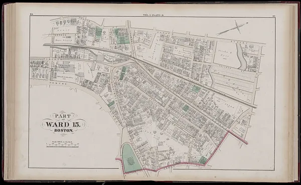 Atlas of the county of Suffolk, Massachusetts : vol. 2nd late city of Roxbury, now wards 13-14 and 15, city of Boston