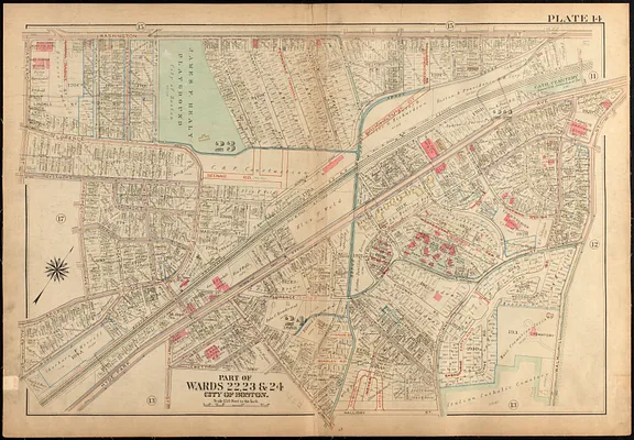 Atlas of the city of Boston, West Roxbury
