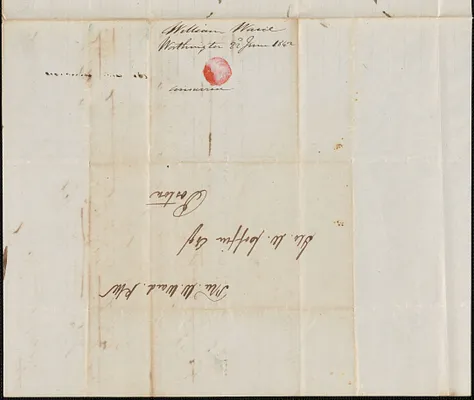 William Ward to George Coffin, 22 June 1842.