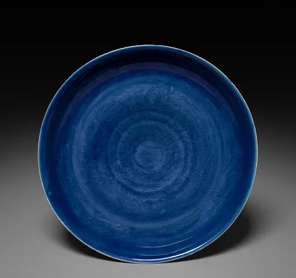 Dish with Dragon and Clouds
