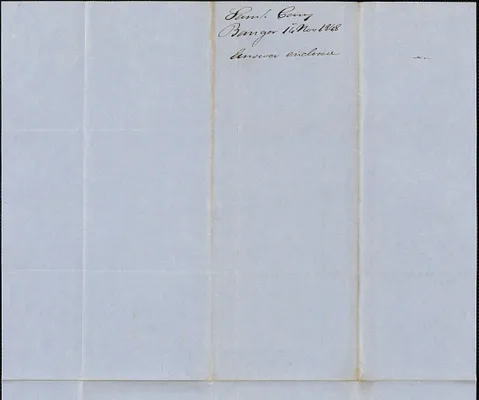 Samuel Cony to George Coffin, 14 November 1848