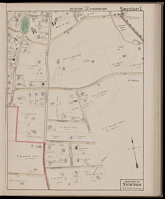Atlas of the city of Newton, Massachusetts