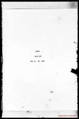 Volume 635, May 19 – May 23, 1943