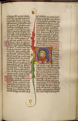 Leaf from Breviary